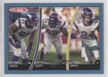 2007 Topps Total - [Base] - Blue #228 - Kenechi Udeze, Darrion Scott, Dwight Smith