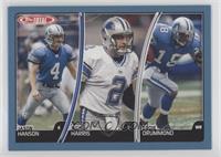 Jason Hanson, Nick Harris, Eddie Drummond