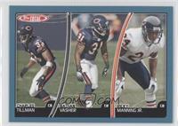 Charles Tillman, Nathan Vasher, Ricky Manning