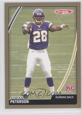 2007 Topps Total - [Base] - Gold #456 - Adrian Peterson