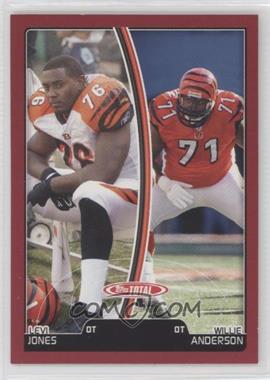 2007 Topps Total - [Base] - Red #111 - Levi Jones, Willie Anderson