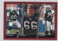 D'Brickashaw Ferguson, Pete Kendall, Nick Mangold