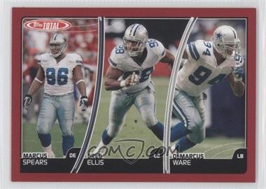 2007 Topps Total - [Base] - Red #203 - Marcus R. Spears, Greg Ellis, DeMarcus Ware