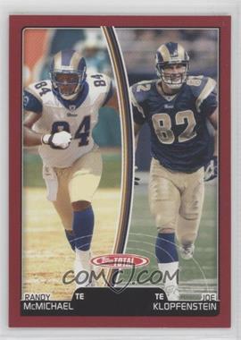 2007 Topps Total - [Base] - Red #343 - Randy McMichael, Joe Klopfenstein