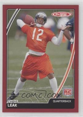 2007 Topps Total - [Base] - Red #449 - Chris Leak