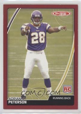 2007 Topps Total - [Base] - Red #456 - Adrian Peterson