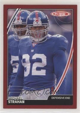 2007 Topps Total - [Base] - Red #60 - Michael Strahan [EX to NM]