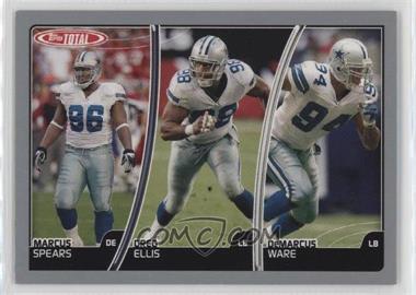 2007 Topps Total - [Base] - Silver #203 - Marcus R. Spears, Greg Ellis, DeMarcus Ware