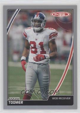 2007 Topps Total - [Base] - Silver #236 - Amani Toomer