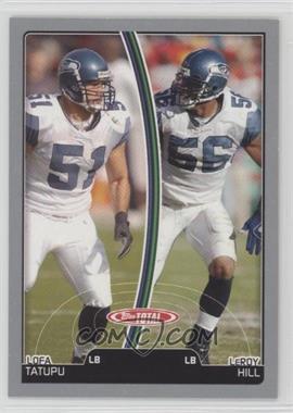 2007 Topps Total - [Base] - Silver #253 - Lofa Tatupu, LeRoy Hill