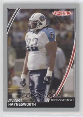 2007 Topps Total - [Base] - Silver #5 - Albert Haynesworth