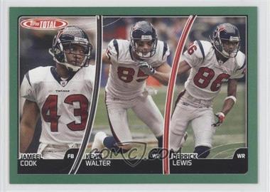 2007 Topps Total - [Base] #214 - Jameel Cook, Kevin Walter, Derrick Lewis