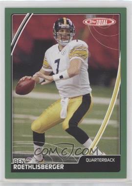 2007 Topps Total - [Base] #333 - Ben Roethlisberger