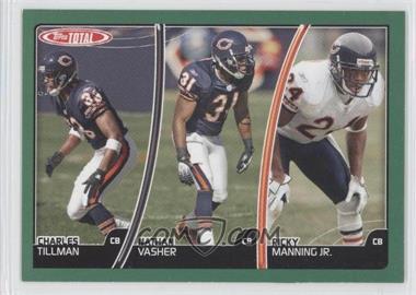 2007 Topps Total - [Base] #378 - Charles Tillman, Nathan Vasher, Ricky Manning