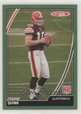 2007 Topps Total - [Base] #442 - Brady Quinn