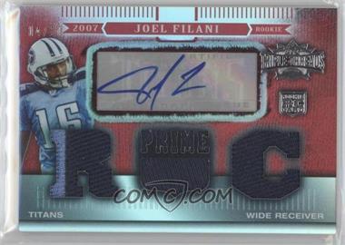 2007 Topps Triple Threads - [Base] - Autographed Prime Rookies Red #134 - Joel Filani /10