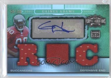 2007 Topps Triple Threads - [Base] - Emerald #101 - Gaines Adams /69