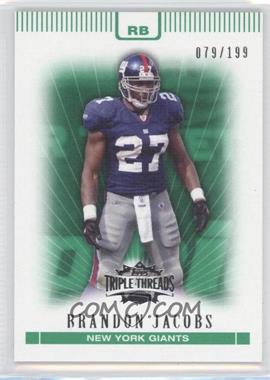 2007 Topps Triple Threads - [Base] - Emerald #43 - Brandon Jacobs /199