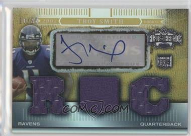 2007 Topps Triple Threads - [Base] - Gold #113 - Troy Smith /25