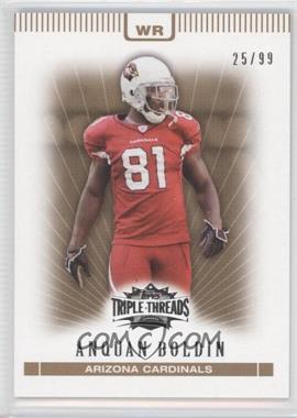 2007 Topps Triple Threads - [Base] - Gold #64 - Anquan Boldin /99
