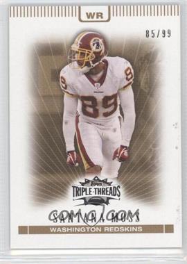 2007 Topps Triple Threads - [Base] - Gold #71 - Santana Moss /99