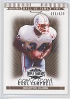 Earl Campbell #/639
