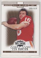 Len Dawson #/639