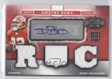 2007 Topps Triple Threads - [Base] #129 - Dwayne Bowe /99