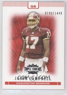 2007 Topps Triple Threads - [Base] #21 - Jason Campbell /1449