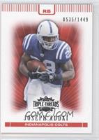 Joseph Addai #/1,449