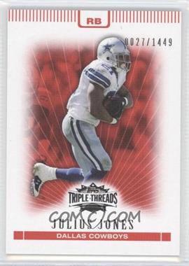 2007 Topps Triple Threads - [Base] #49 - Julius Jones /1449