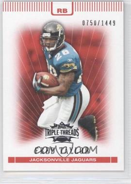 2007 Topps Triple Threads - [Base] #51 - Fred Taylor /1449