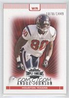 Andre Johnson #/1,449