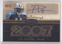 Rookie Autograph Materials - Paul Williams #/175