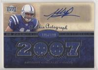 Rookie Autograph Materials - Anthony Gonzalez #/199