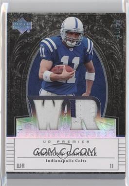 2007 UD Premier - Patches 2 - Holofoil #PP2-GO - Anthony Gonzalez /25