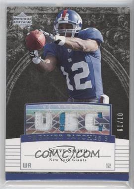 2007 UD Premier - Patches 3 - Holofoil #PP3-SS - Steve Smith /10