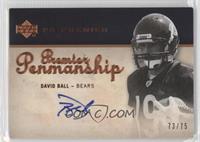 David Ball #/75