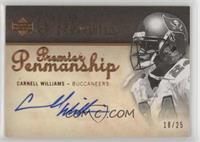 Carnell Williams #/25