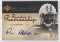 Darrelle Revis #/75