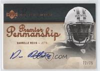 Darrelle Revis #/75