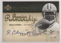 David Clowney #/99