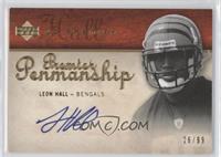 Leon Hall #/99