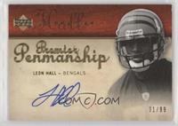 Leon Hall #/99