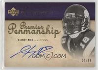 Sidney Rice #/99