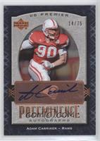 Adam Carriker #/75