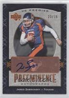 Jared Zabransky #/75