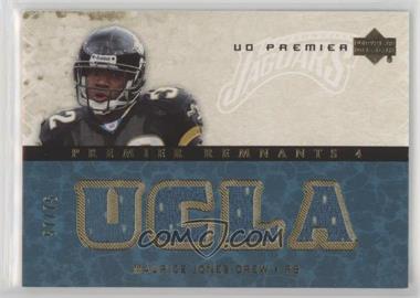 2007 UD Premier - Premier Remnants Quad - Gold #PR4-MD - Maurice Jones-Drew /75