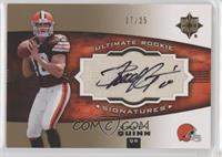 Ultimate Rookie Signatures - Brady Quinn #/25