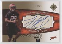 Ultimate Rookie Signatures - Leon Hall #/25